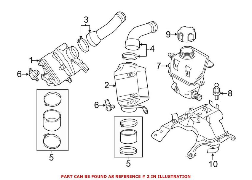 BMW Intercooler 13717575405